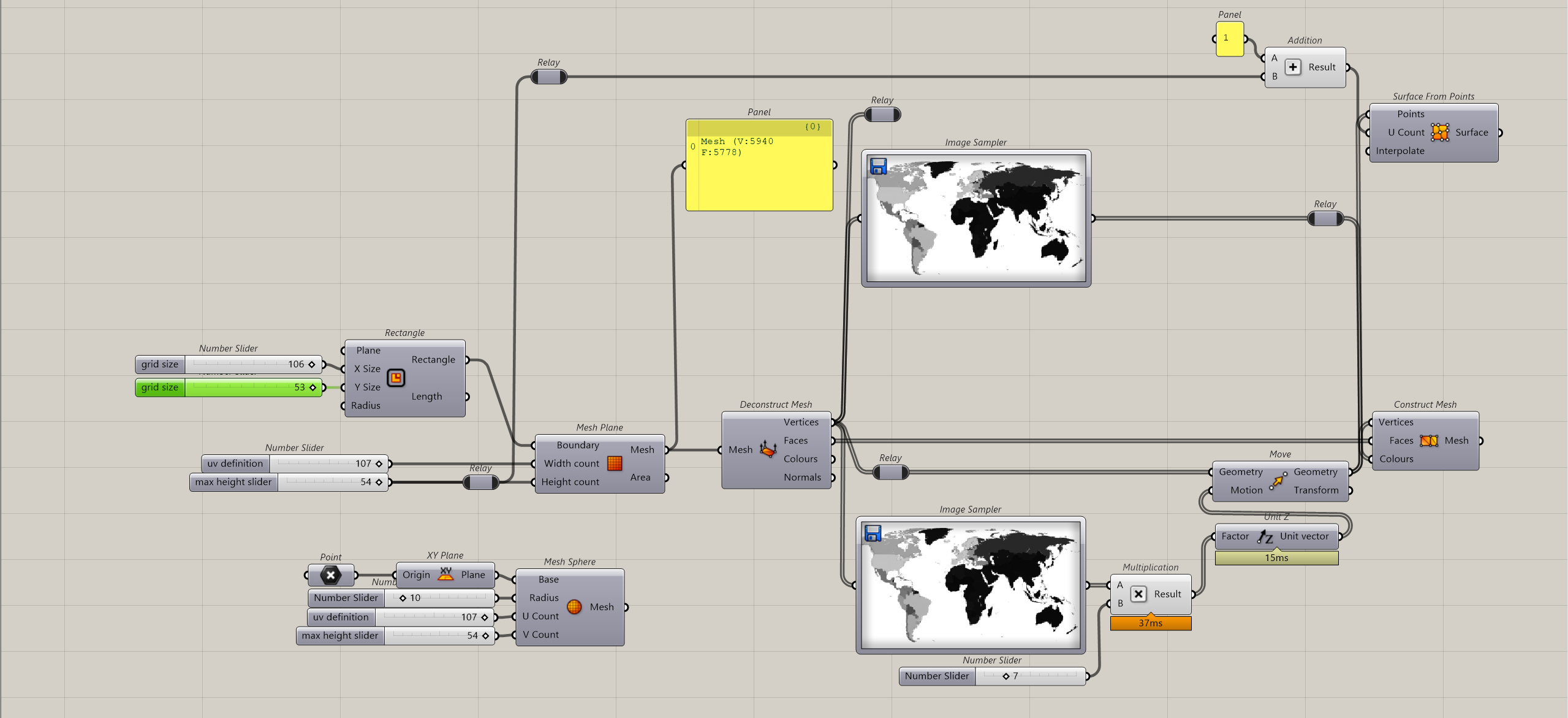 Grasshopper workflow diagram 1