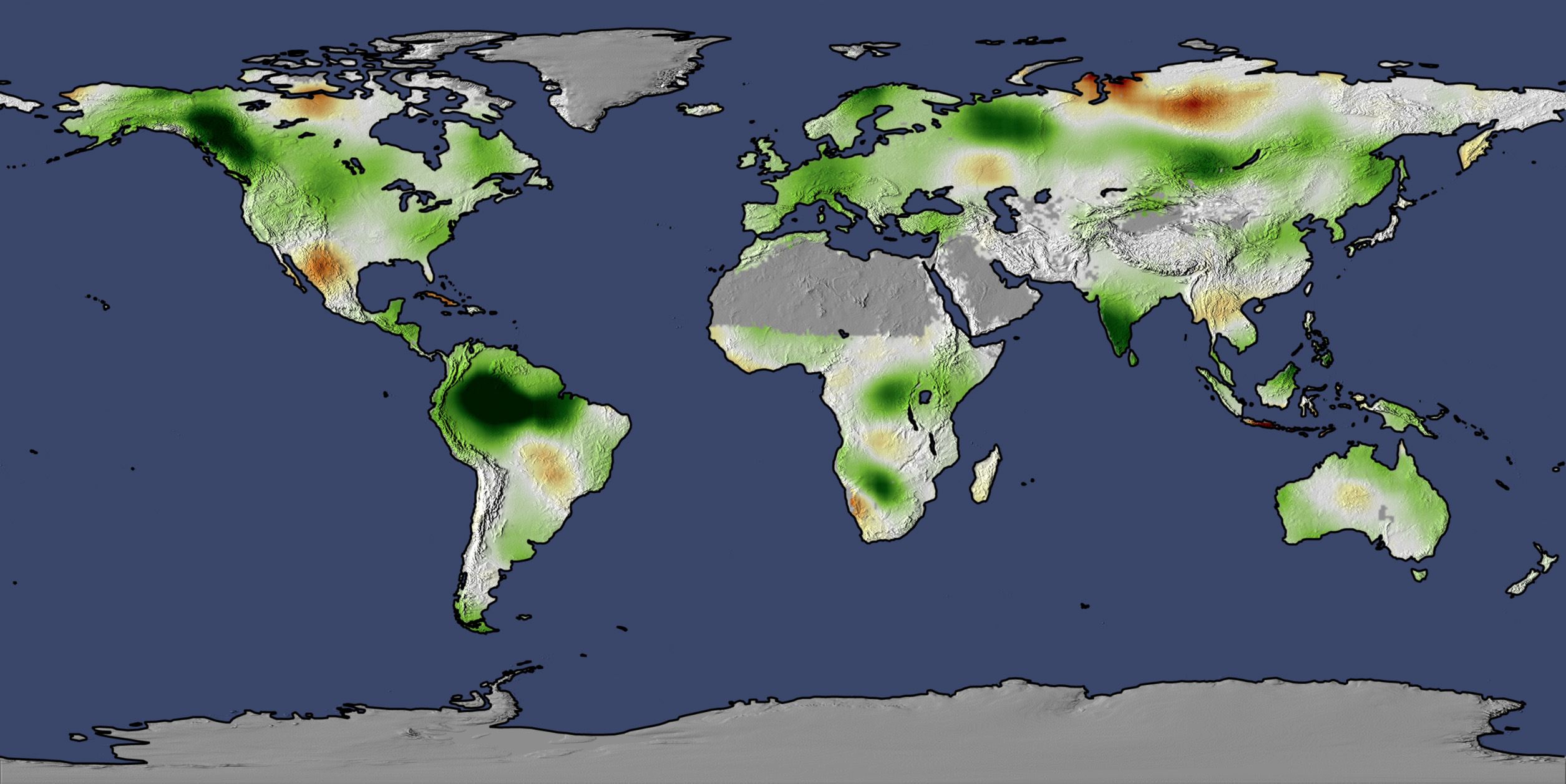 Vegetation data